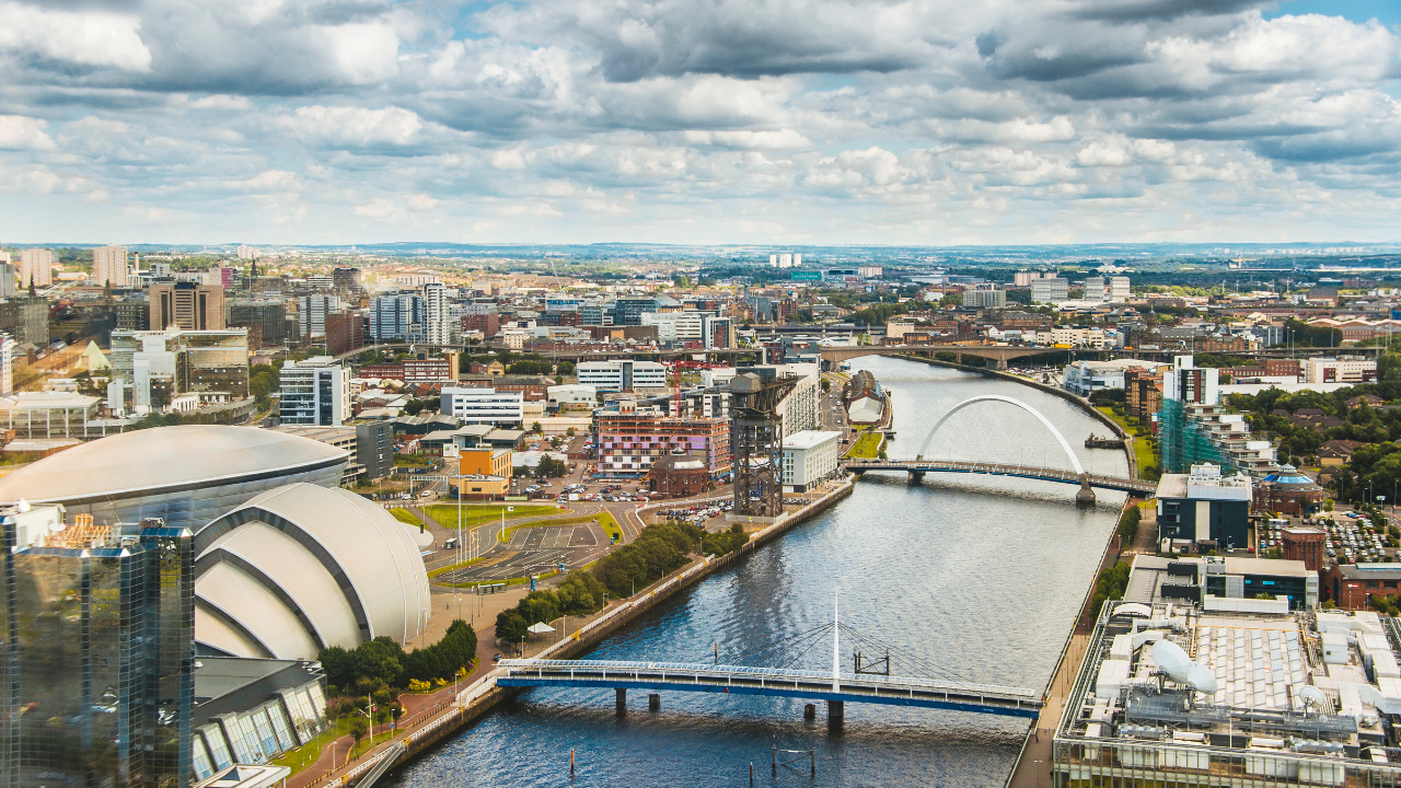 Glasgow river view